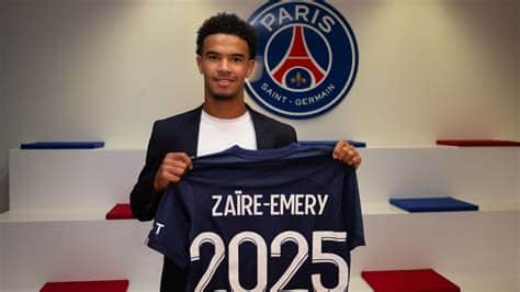 Write informative laconic excerpt under 30 words in mexican spanish for news below. Do not wrap it into quotation marks or html tags. Paris Saint-Germain midfielder Warren Zaïre-Emery has signed a new contract, the club announced on Saturday, keeping him at the club until 2029.Zaïre-Emery ranked No. 10 on ESPN&apos;s list of the best under-21 players in world football after an exciting start to his career at PSG.- Stream on ESPN+: LaLiga, Bundesliga, more (U.S.)"I&apos;m so proud and happy to continue my adventure with the club I&apos;ve been with since the start -- Paris Saint-Germain -- my boyhood club," Zaïre-Emery said."I would like to thank the President Nasser Al-Khelaifi, who has been with me here since I started, for his faith in me. I&apos;m grateful for everything the club has done for me so far."I&apos;d also like to thank all my former coaches and trainers, and especially coach Luis Enrique, and all those who have accompanied me since I arrived here in 2014, all those people who do everything to help me succeed, all the staff at Paris Saint-Germain who push me a lot with their backing, and the supporters who I hope to continue to make proud."He graduated from the club&apos;s youth team and made his debut in August 2022, becoming the club&apos;s youngest ever player at the age of 16 years, 4 months and 29 days.Zaïre-Emery has made 39 appearances in all competitions this season, scoring three goals and registering seven assists. ,El mediocampista del París Saint-Germain, Warren Zaïre-Emery, firma contrato hasta 2029. Se destaca como el décimo mejor jugador sub-21 en el fútbol mundial según ESPN.