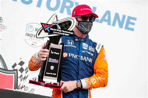 Scott Dixon: Podium at Indianapolis