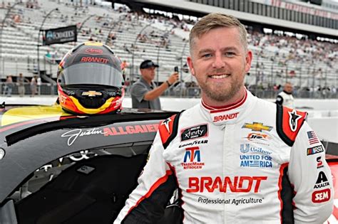 Justin Allgaier: Runner-up Finish at Portland