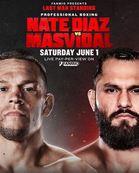 Nate Diaz lands $500,000 for boxing fight, Jorge Masvidal set to net $300,000 – Full Salaries