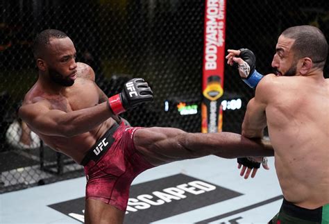 Leon Edwards vs. Belal Muhammad elevator meeting breakdown ahead of UFC 304 main event