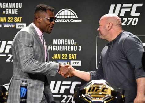 When Dana White claimed Jon Jones should be scared of Francis Ngannou