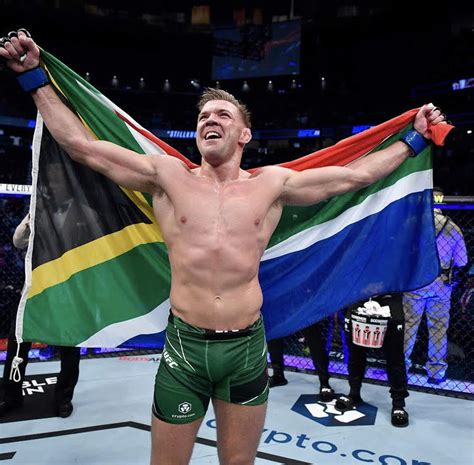 President of South Africa Congratulates Dricus Du Plessis on UFC 305 Win