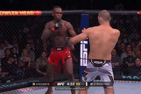 Israel Adesanya reacts as Sean Strickland confirmed as number one contender after UFC 305: ‘I like it’