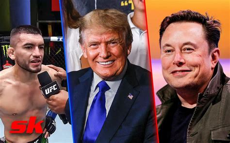 UFC Star Roasts Donald Trump and Elon Musk: Questions Their ‘Masculine’ Image