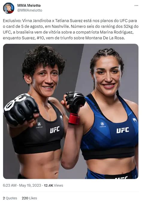 Health Issues or Miscommunication? Uncertainty Surrounding Tatiana Suarez vs. Jandiroba at UFC 310