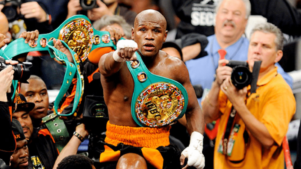 Una imagen de Floyd Mayweather Jr.