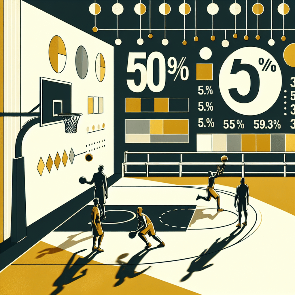 En el baloncesto, la eficiencia impacta: 50.5% en tiro efectivo y 59.3% en triples marcan estrategias arriesgadas y prometedoras.