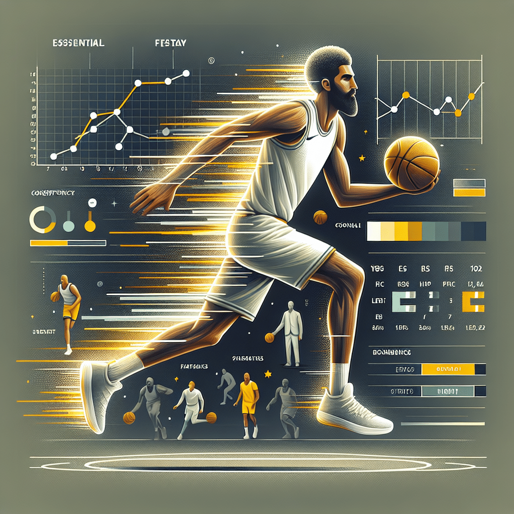 Trae Young brilla en la NBA, asegurando consistencia con sus impresionantes estadísticas. Un jugador esencial para los Hawks y las ligas de fantasía.