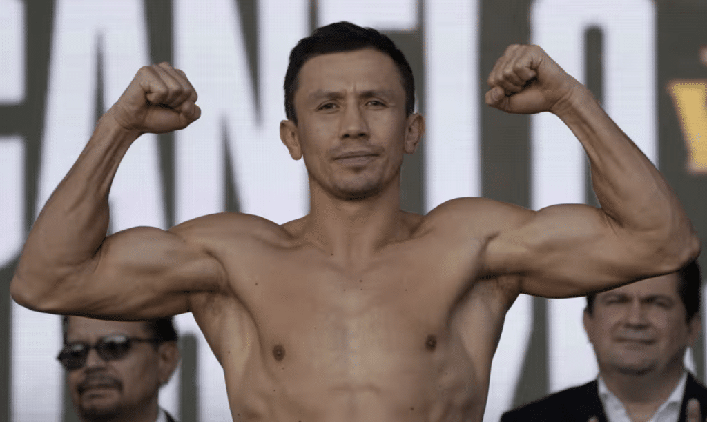 Una imagen de Gennady Golovkin.