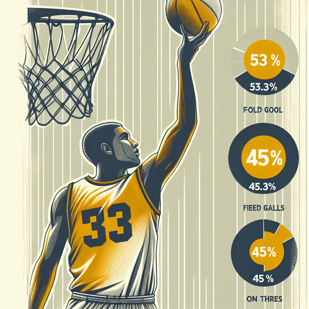 Desmond Bane brilla en la cancha con un impresionante 53.3% en tiros de campo y 45.9% en triples, siendo clave para su equipo y liga.