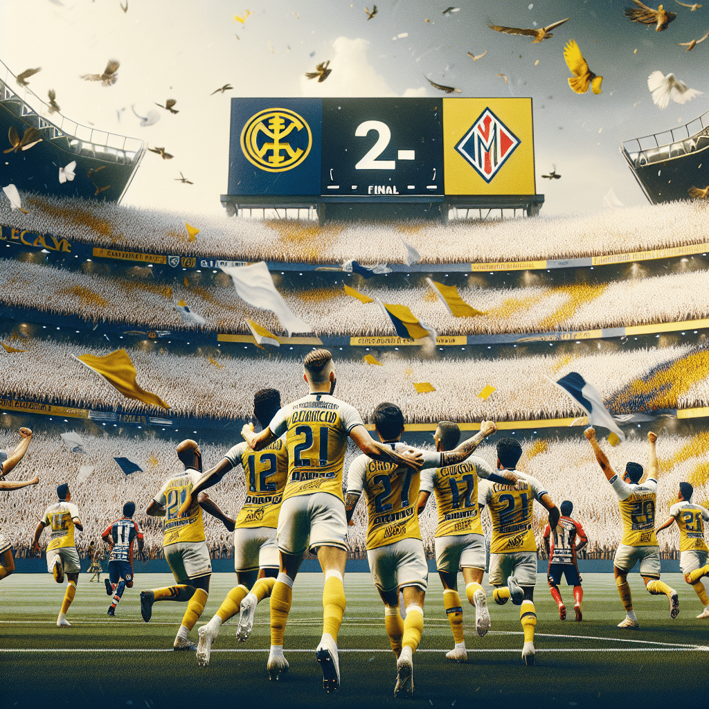 El Club América vence 2-1 a Chivas en el emocionante Clásico Nacional, consolidando su posición en la cima del Apertura 2023.