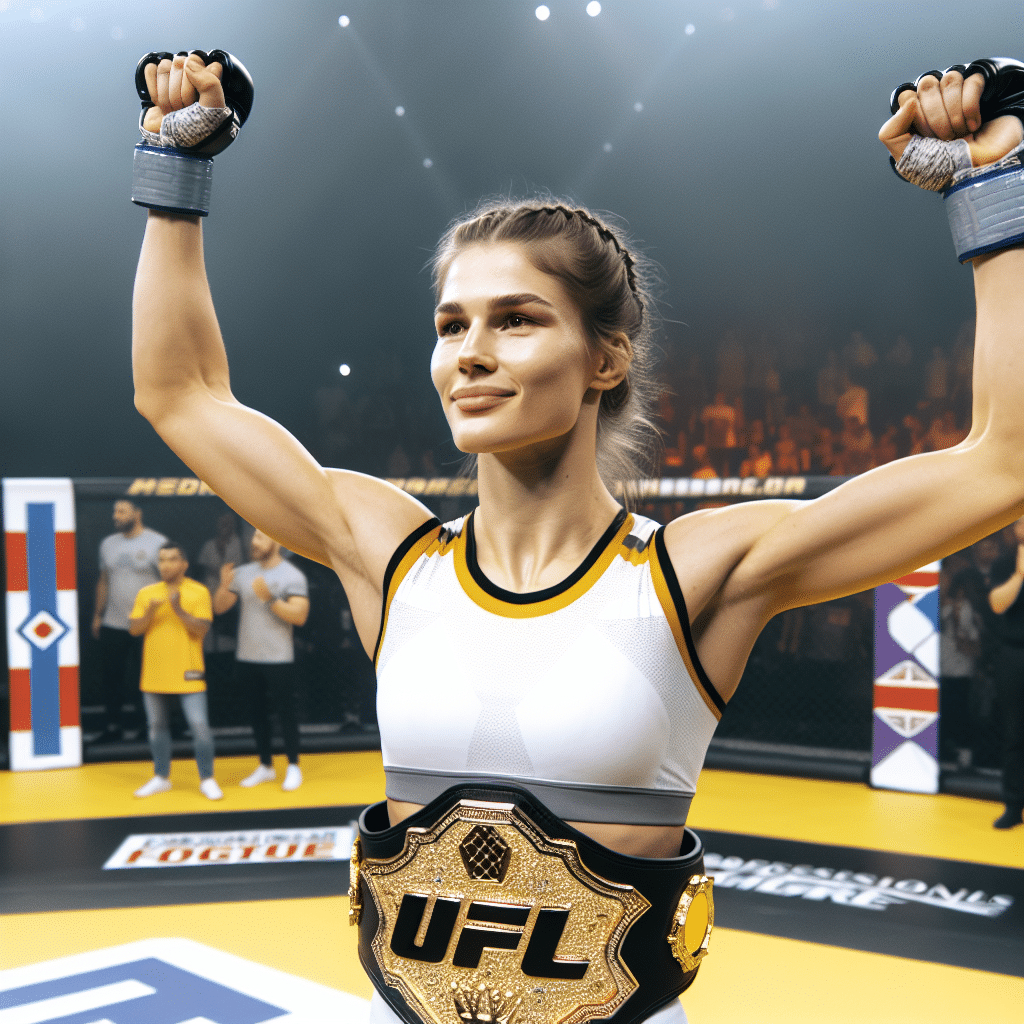 Dakota Ditcheva, con solo 26 años, se corona como campeona mundial al vencer a Taila Santos y marca un nuevo hito en PFL.