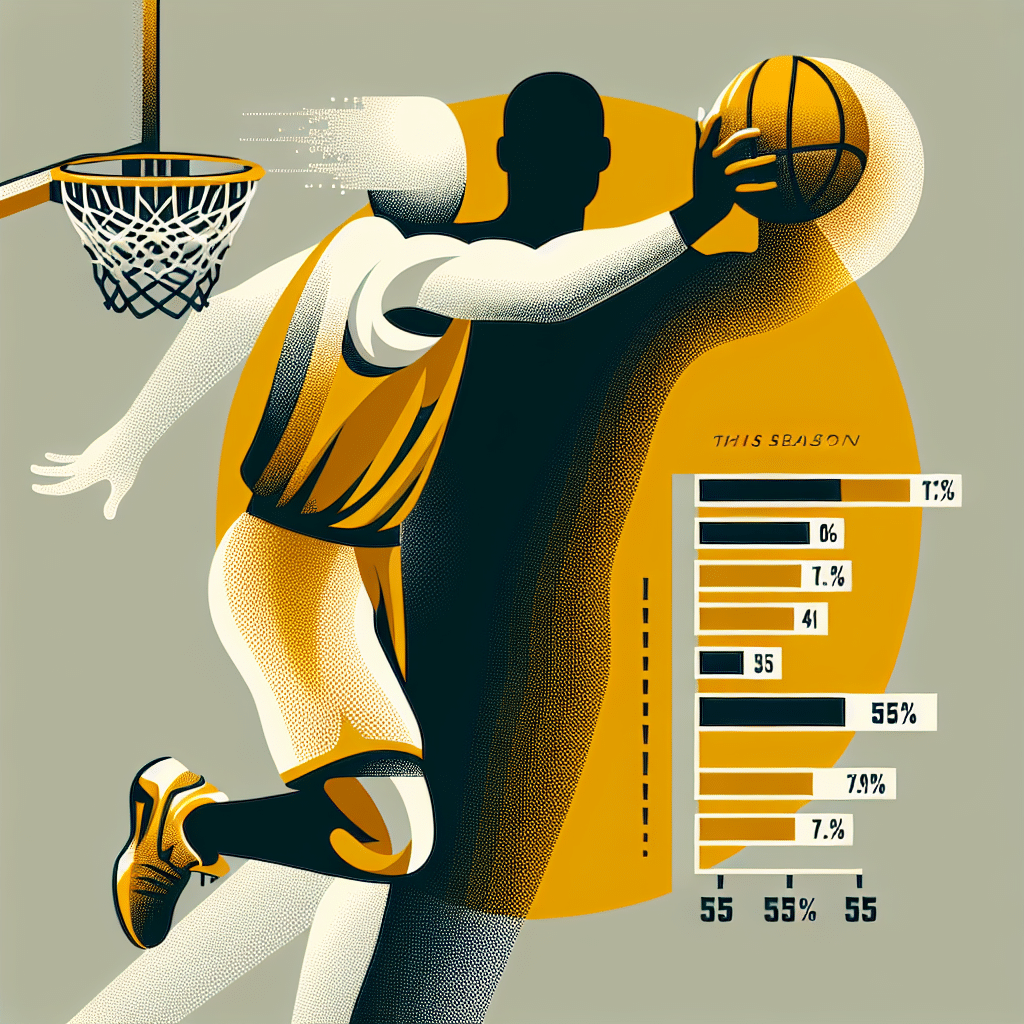 Paolo Banchero brilla esta temporada con un 55.2% en tiros de campo y es equilibrio perfecto entre pintura y perímetro.