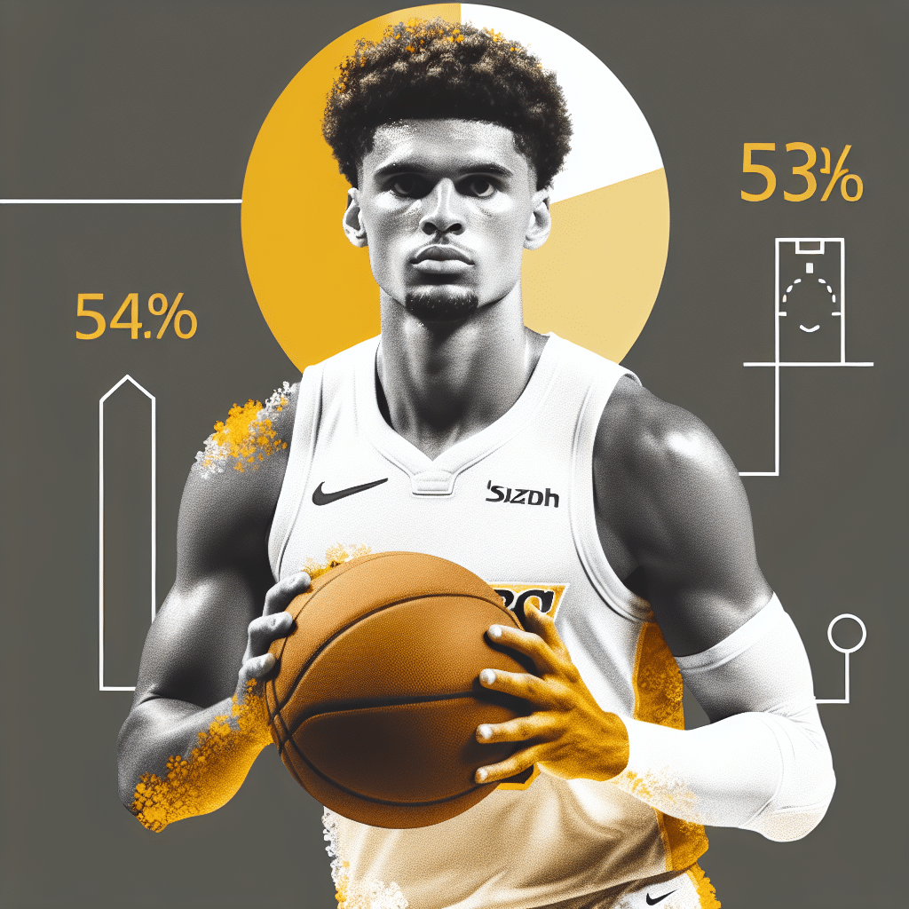 Dominando desde el perímetro, este jugador destaca con un eFG% del 54.5%. Su eficacia transforma el juego convirtiéndolo en indispensable.