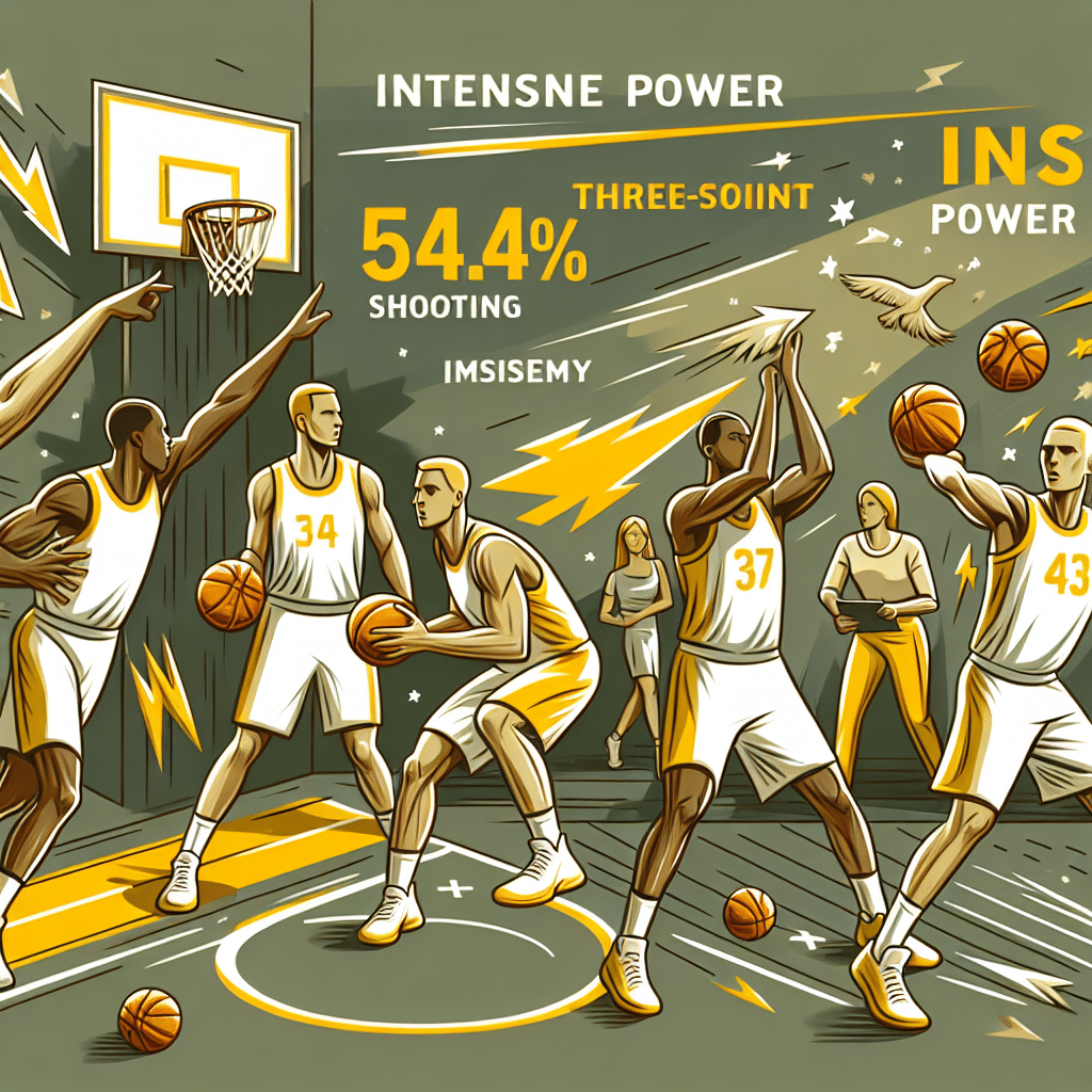 El porcentaje de tiro y triples al 54.4% redefine estratégicamente el impacto de los jugadores en el baloncesto profesional. Potencia en cada minuto jugado.