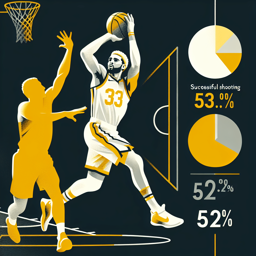 Con un asombroso 53.2% en tiros efectivos y 52.3% en triples, este jugador redefine el impacto en la cancha esta temporada.