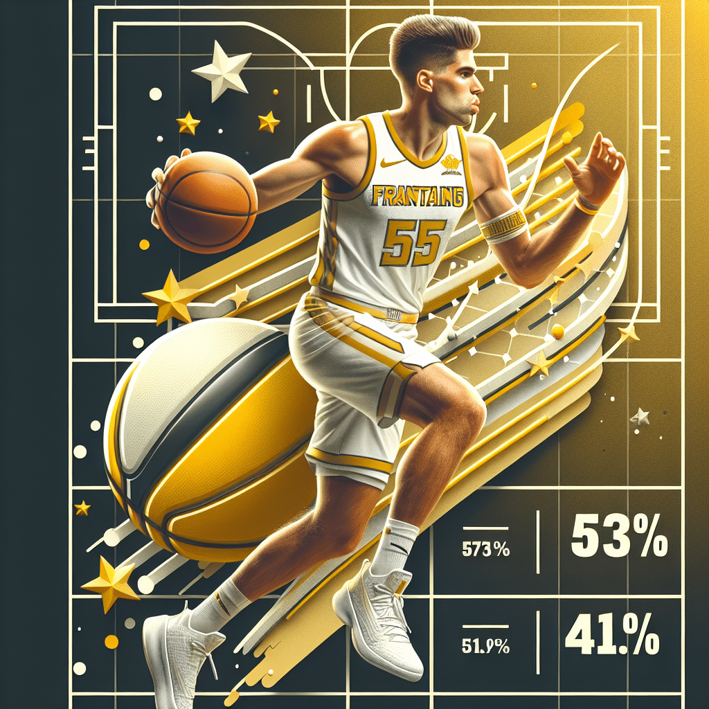 Nuevo astro del baloncesto destaca con un 53% de tiro efectivo y 41.1% de aciertos desde el triple, dominando ligas de fantasía.