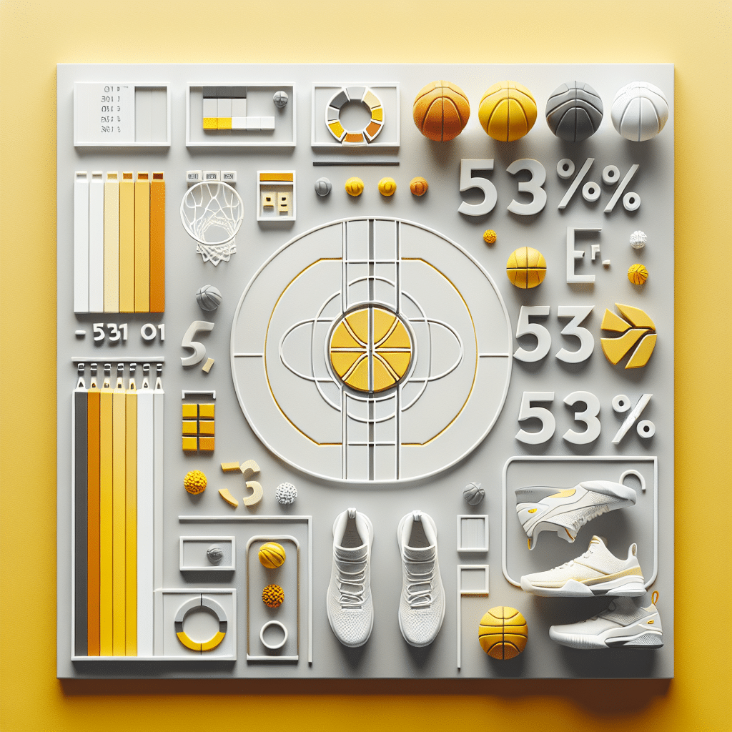 Baloncesto en cifras: eFG% de 51.3% y 3PA Rate de 53.1% redefinen el juego moderno, con un enfoque en el tiro de larga distancia.