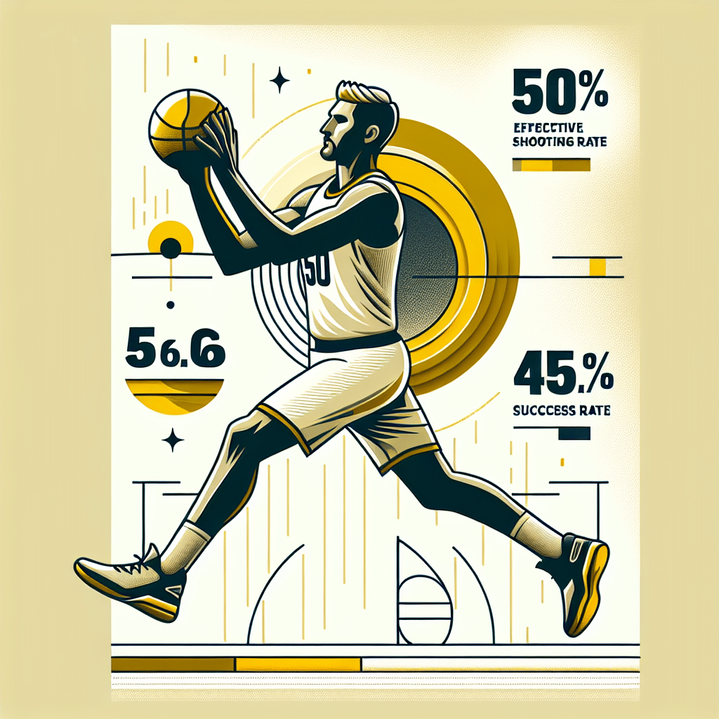 Tyrese Maxey brilla con un 50% de tiros efectivos. Potencia su juego con 45.6% en triples. Promete una temporada inolvidable en la NBA.