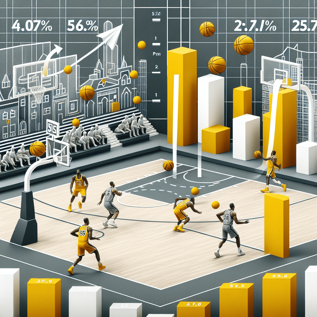 La eficiencia en la cancha se dispara con un 55.0% en tiros efectivos y 27.2 puntos de fantasía por juego, redefiniendo estrategias.