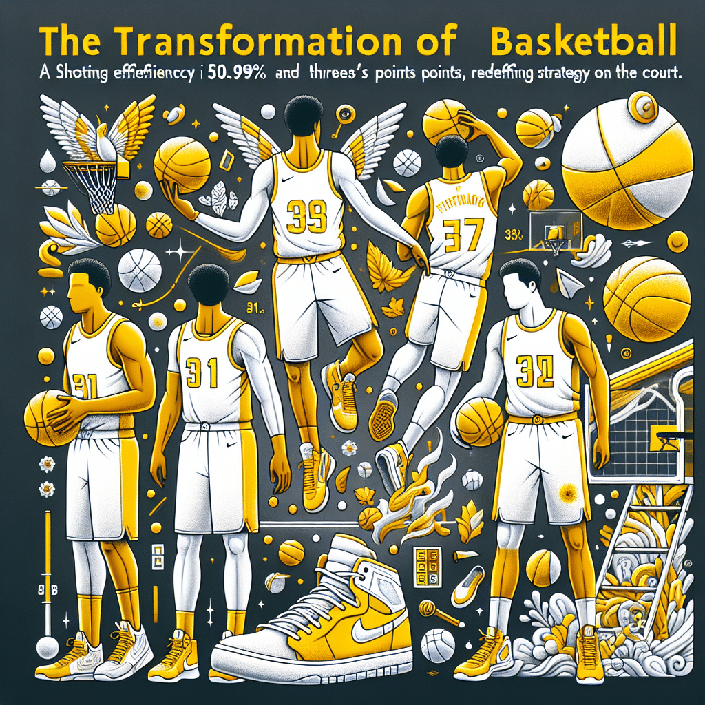 El baloncesto se transforma: eficiencia de tiro 50.9% y triples 31.8%. Los jugadores de fantasía promedian 34.4 puntos, redefiniendo la estrategia en la cancha.