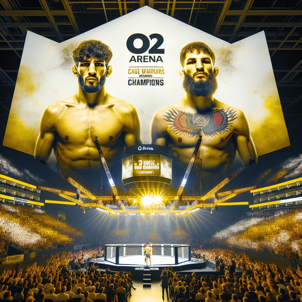 El O2 Arena será testigo del choque explosivo entre Charriere y Wood, dos campeones de Cage Warriors, en UFC Fight Night London.