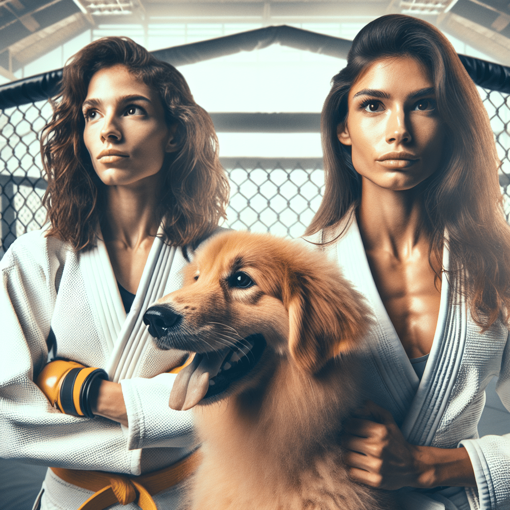 Mackenzie Dern, con su perro Mack, busca revancha contra Ribas en UFC Vegas 102. ¿Logrará vencer su pasado en la jaula?