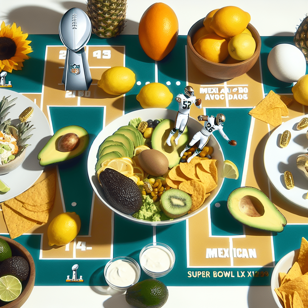 El Super Bowl LIX no solo enfrentará equipos, sino que unirá culturas con toneladas de aguacate mexicano invadiendo mesas estadounidenses.